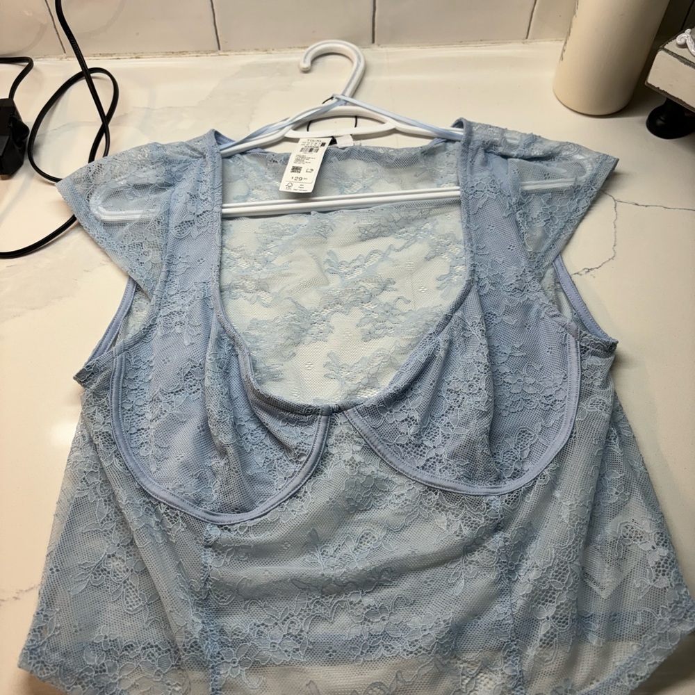 Garage Ladies Lace Top